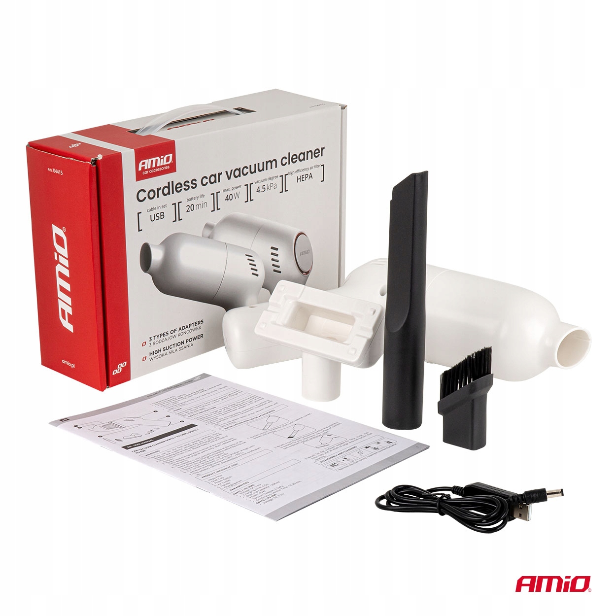 Zastosowanie w samochodzie, domu i biurze – Wszechstronność odkurzacza VC-07