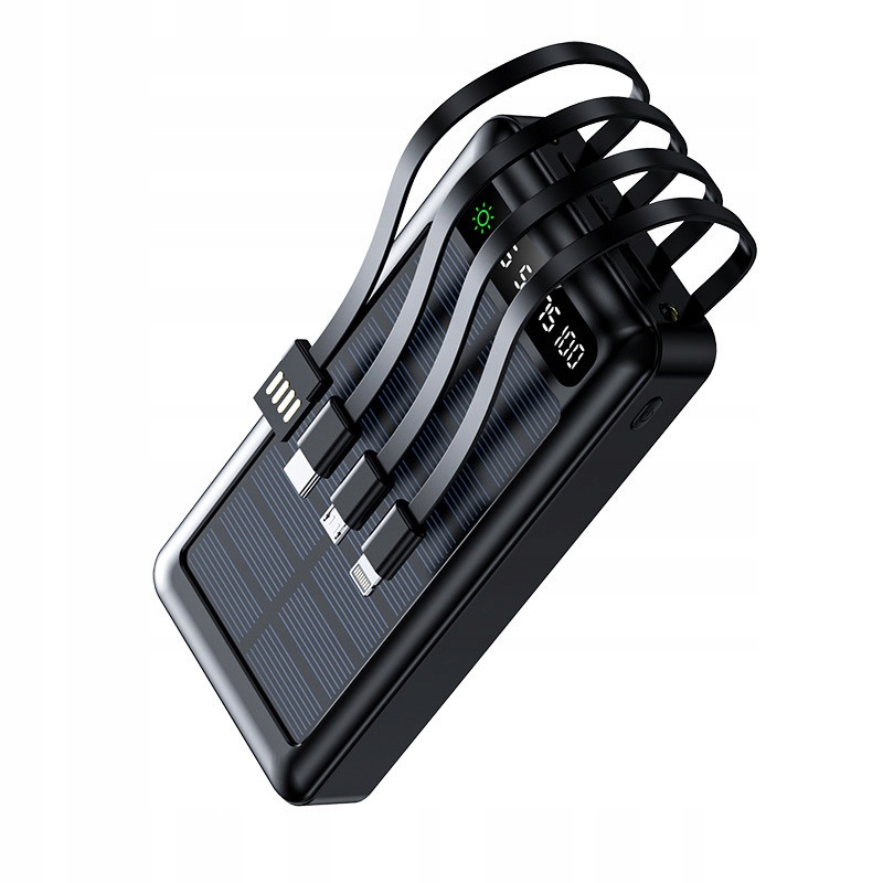 Wbudowane kable – USB-C, microUSB, Lightning i USB-A