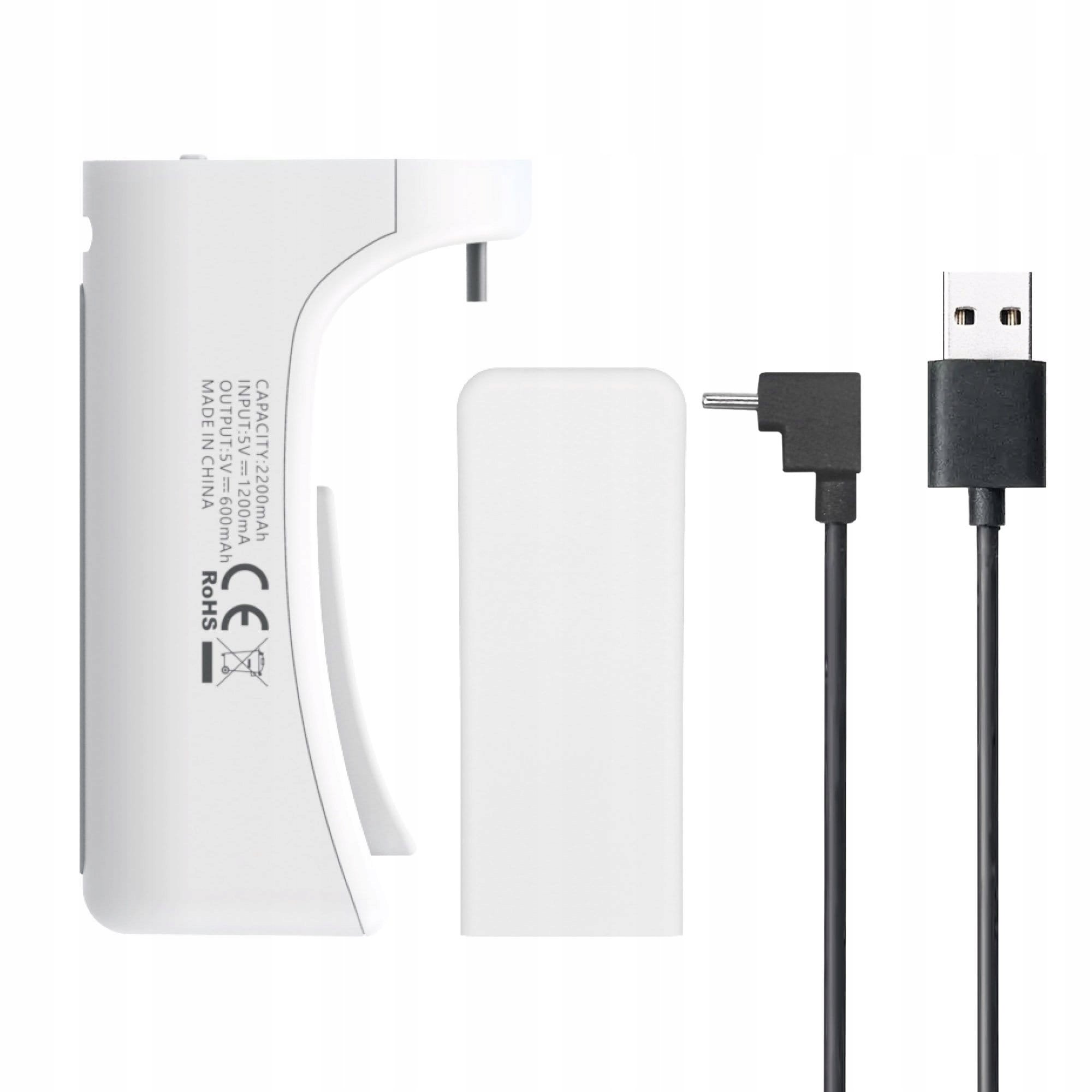 Pojemność 2000mAh dla długotrwałej rozgrywki