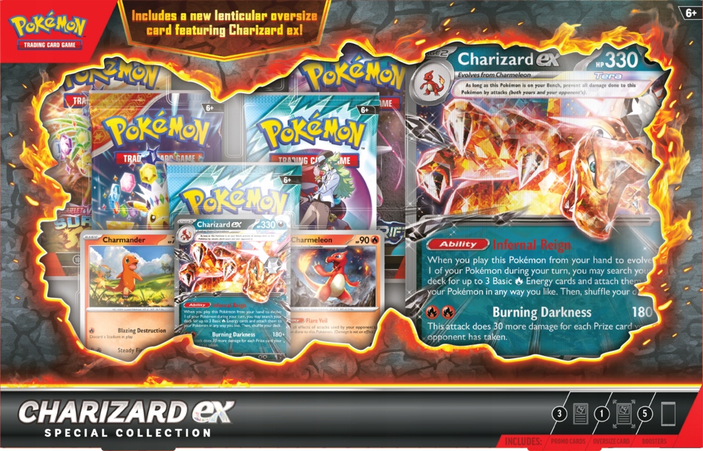Pokemon TCG: Charizard ex Special Collection – Ekscytująca gra karciana dla fanów