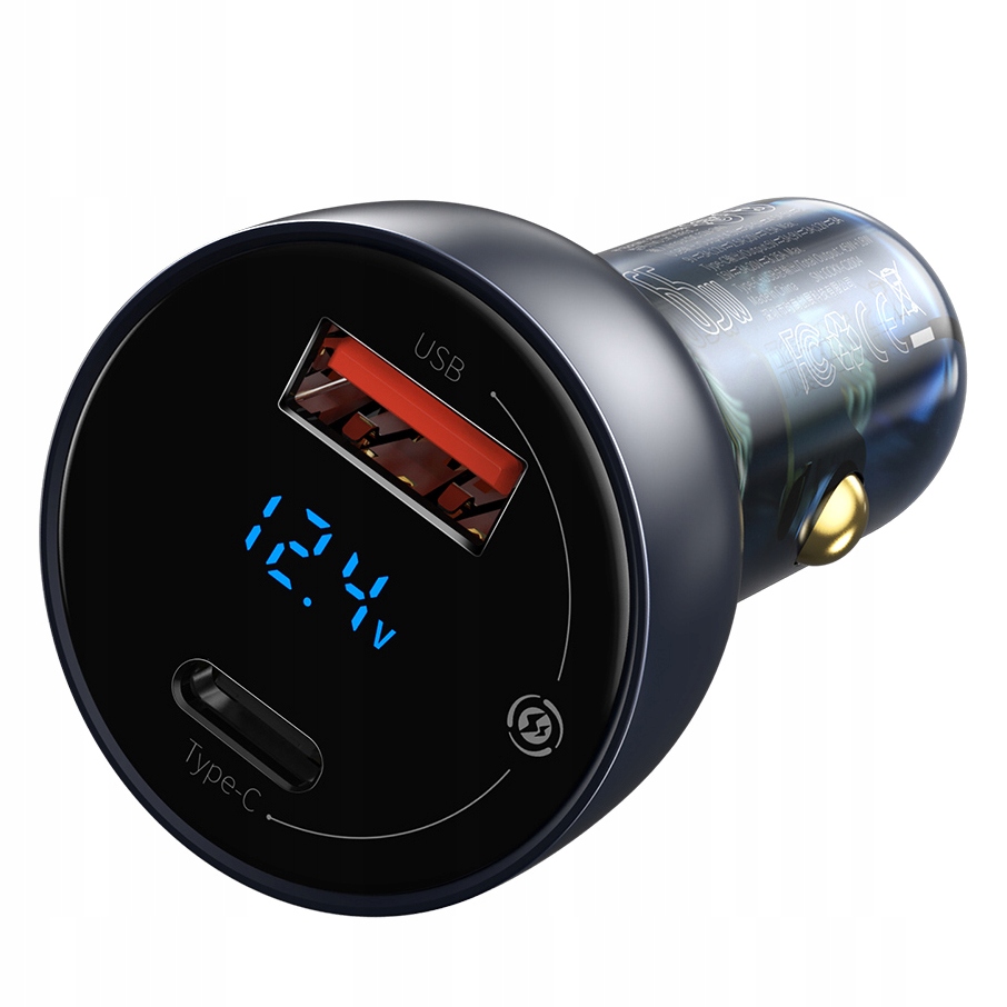 Ładowarka samochodowa Baseus Particular 65W USB-A USB-C QC PPS – Szybkie ładowanie w podróży
