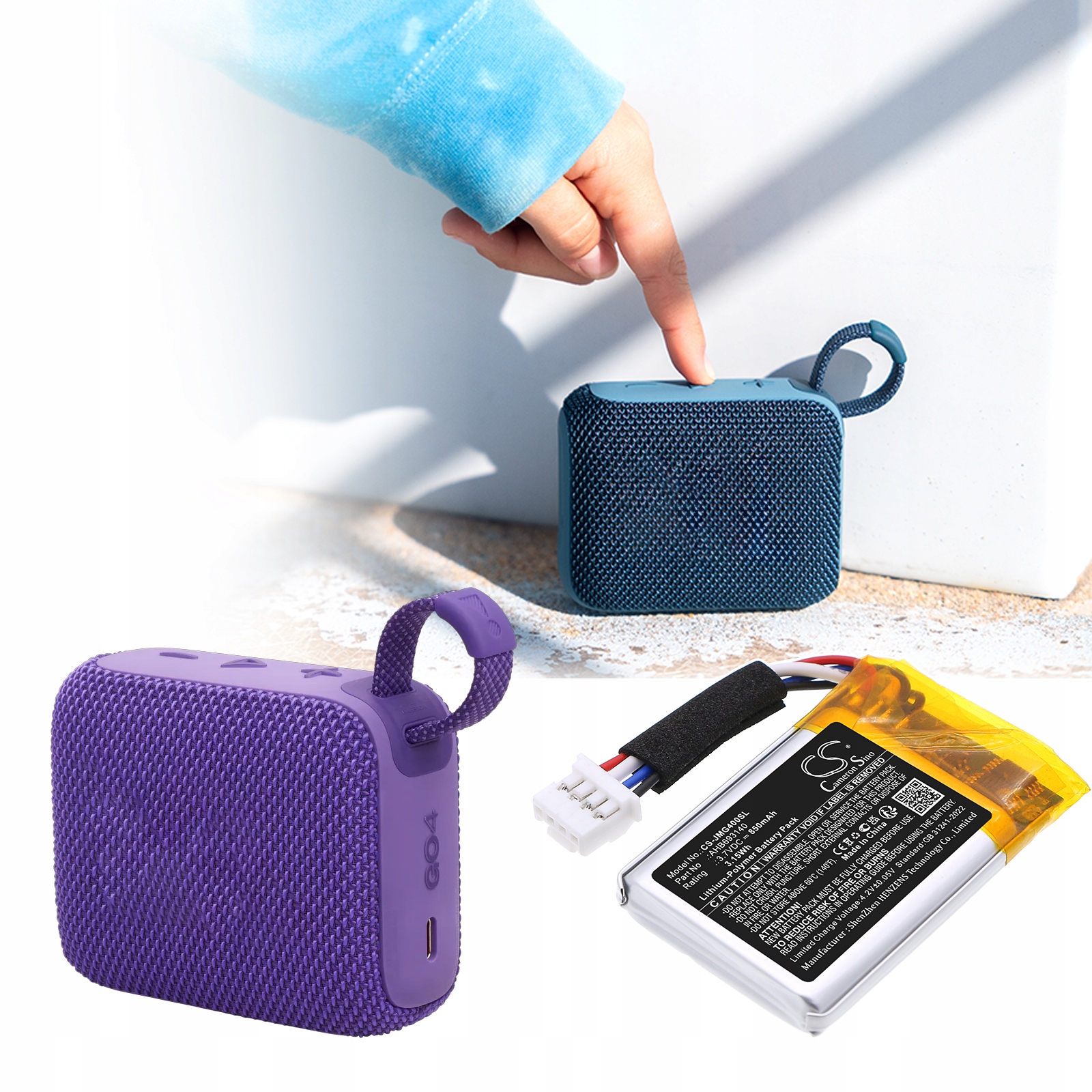 Kompatybilność z głośnikami JBL – Idealny zamiennik dla JBL Go 4