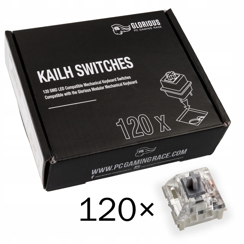 Glorious PC Gaming Race Glorious Kailh Speed Silver Switches – Wydajność dla graczy