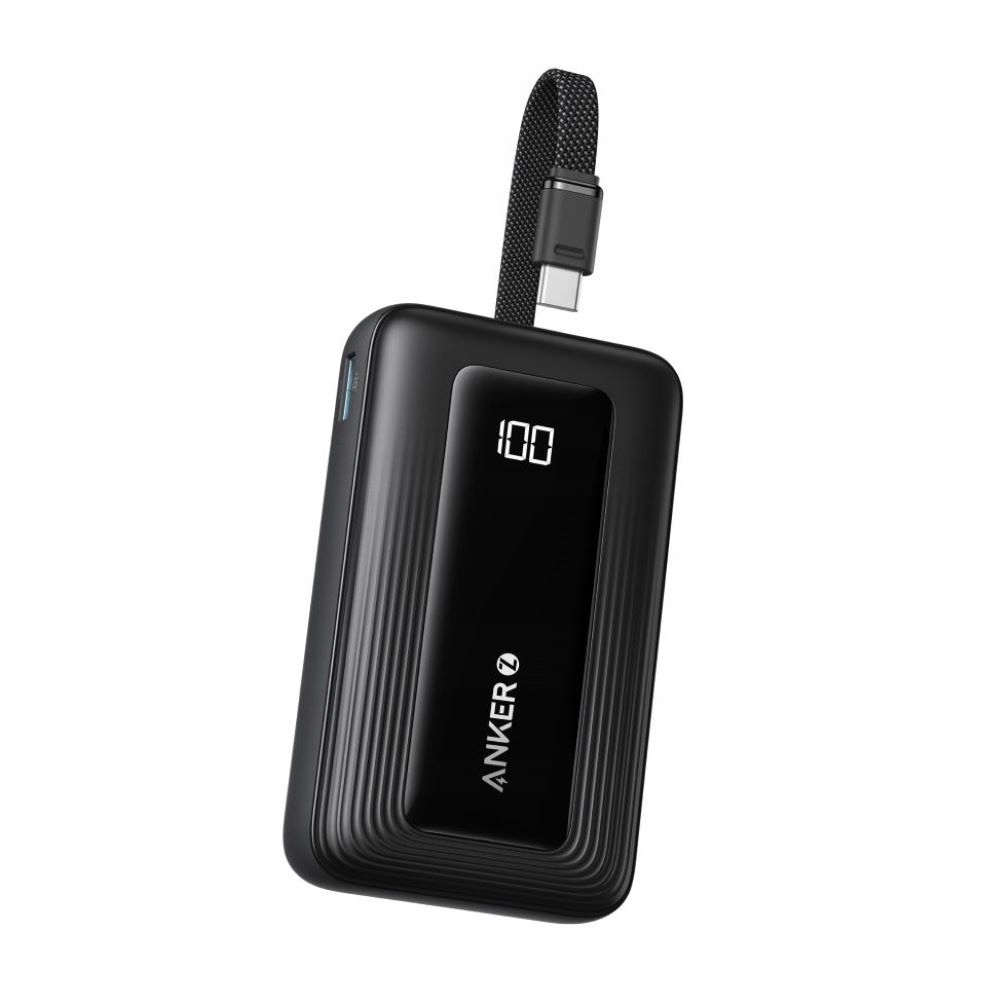 Powerbank Anker Zolo 10000 mAh 30W z wbudowanym kablem USB-C – Twoje mobilne źródło energii