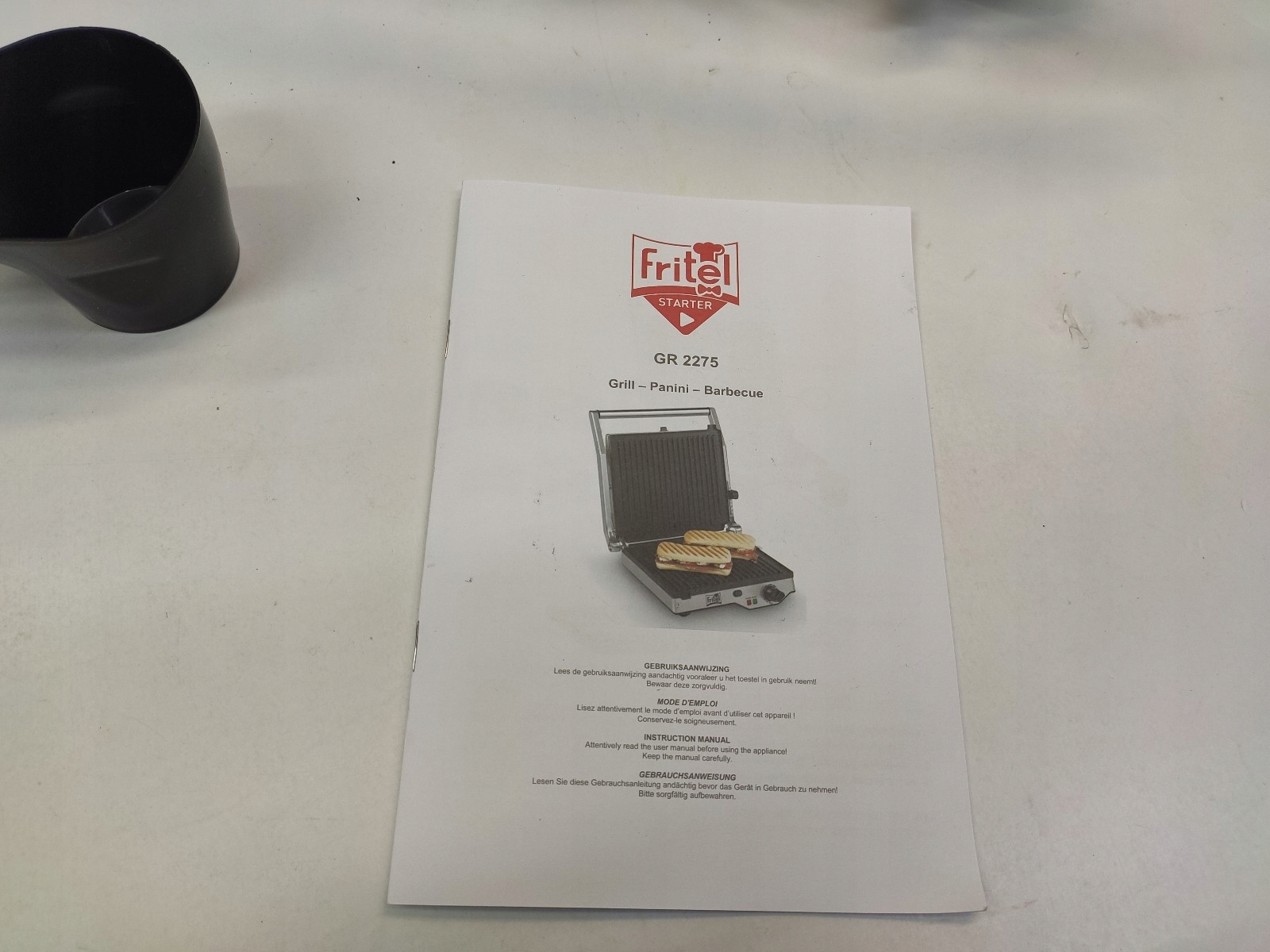 Wymiary i waga grilla Fritel GR 2275