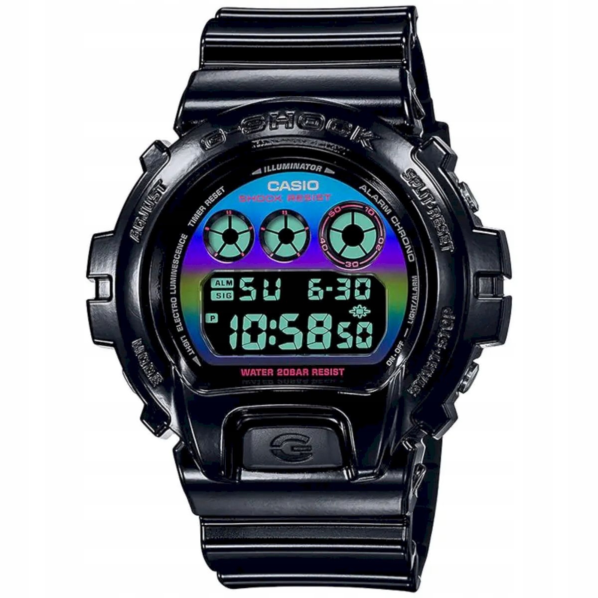Męski Zegarek CASIO model DW6900RGB1ER – Idealny wybór na każdą okazję