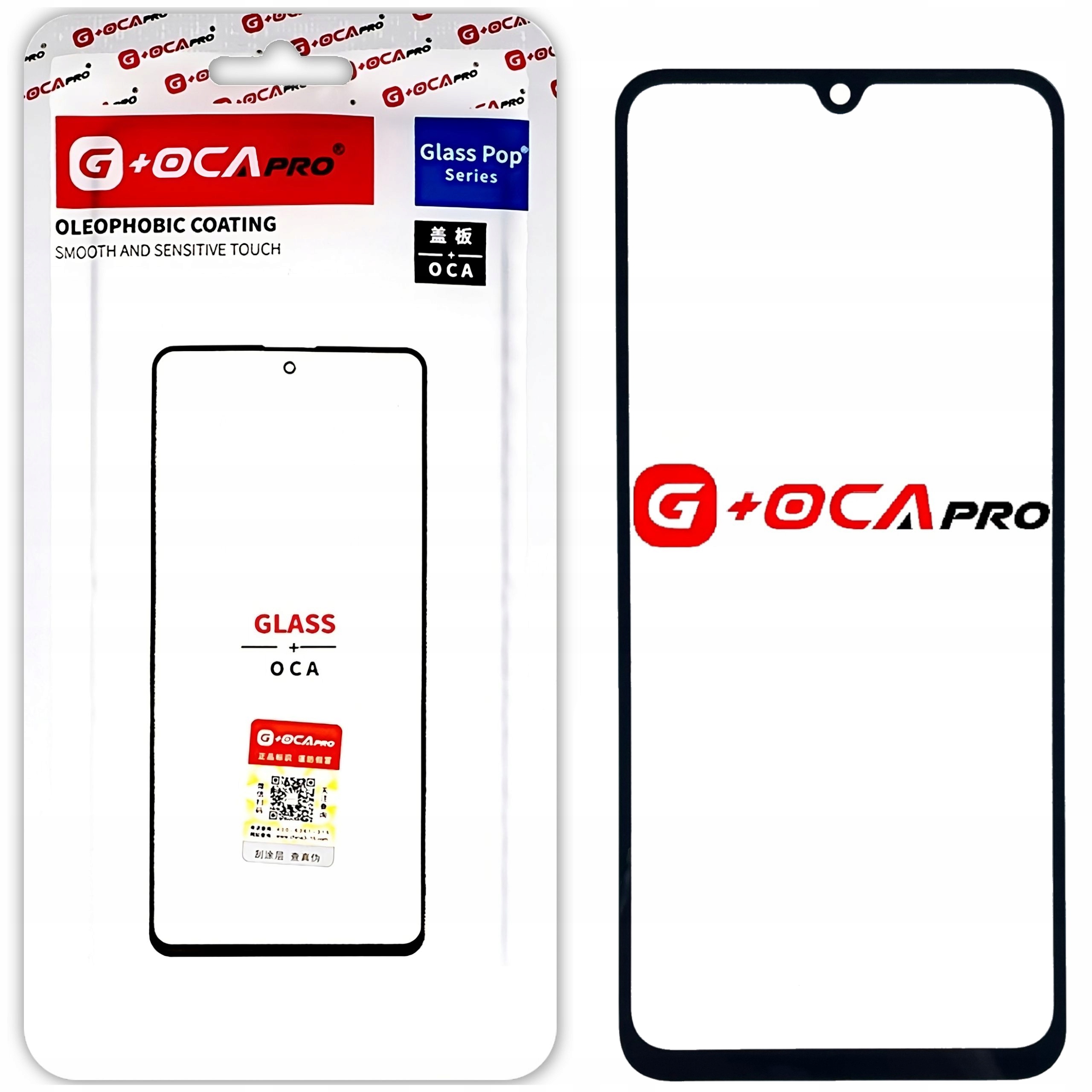 Szybka z Klejem OCA do Oppo A15 – Idealne rozwiązanie do refabrykacji ekranu
