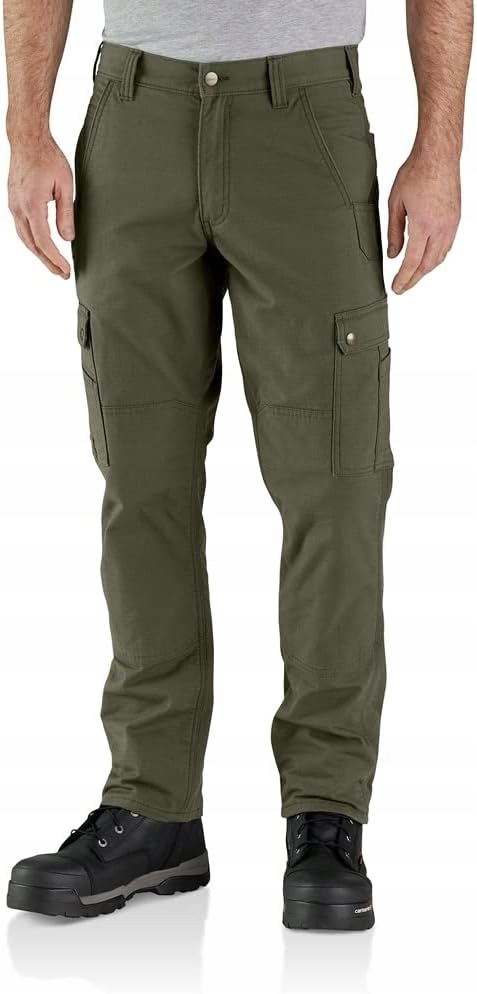 Spodnie Ocieplane Rugged Ripstop Basil – Komfort i trwałość w każdych warunkach
