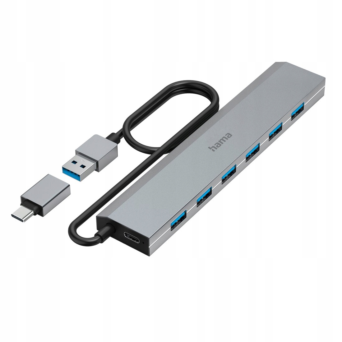 7 portów USB dla wygodnego podłączenia urządzeń