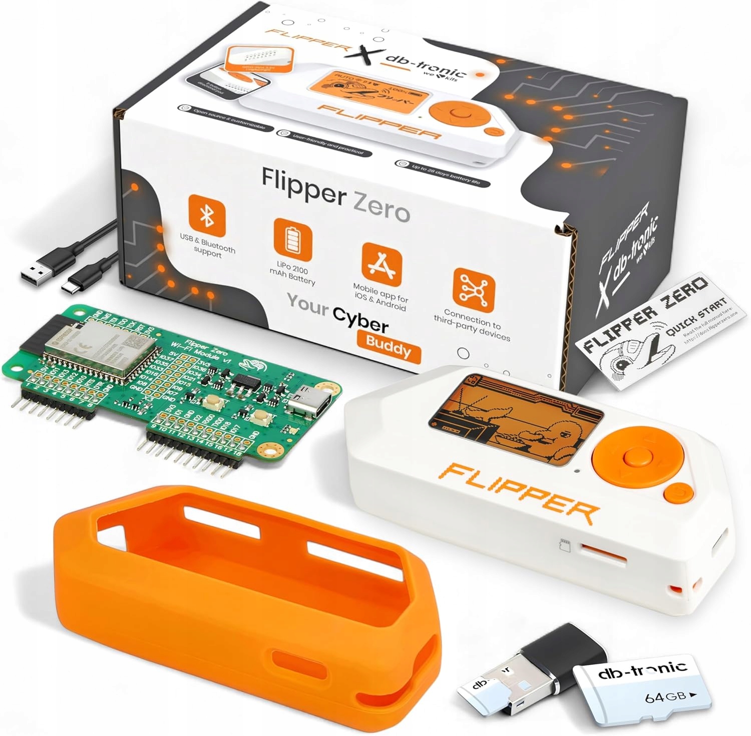 Zestaw db-tronic Flipper Zero WiFi Board – Twoje nowe narzędzie do zabawy i nauki
