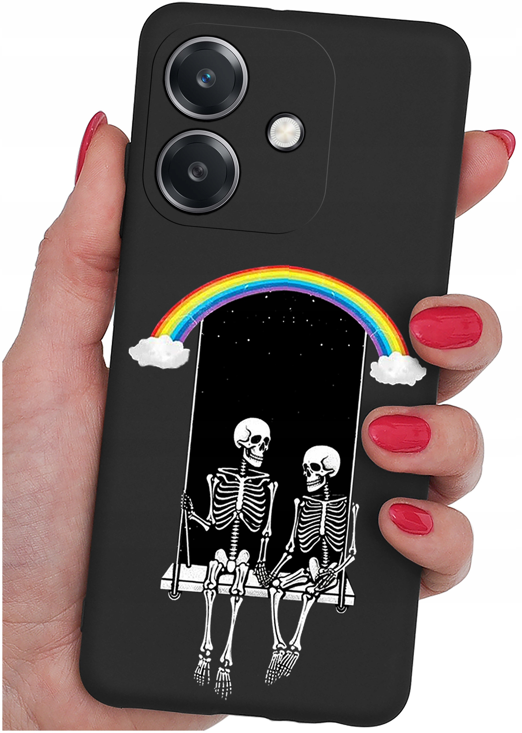 Wytrzymałe silikonowe etui z ochroną wyspy aparatów