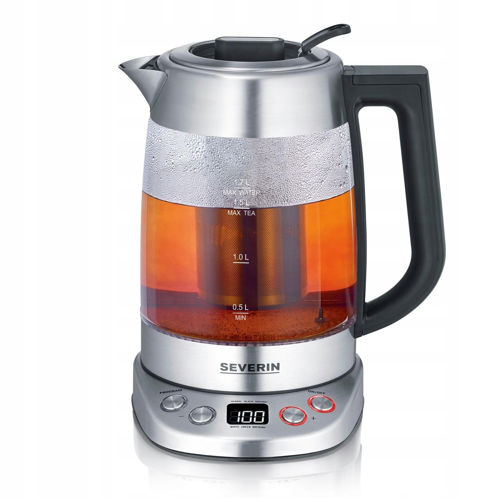 Funkcja 'Easy Tea Select' – 5 predefiniowanych programów do herbaty