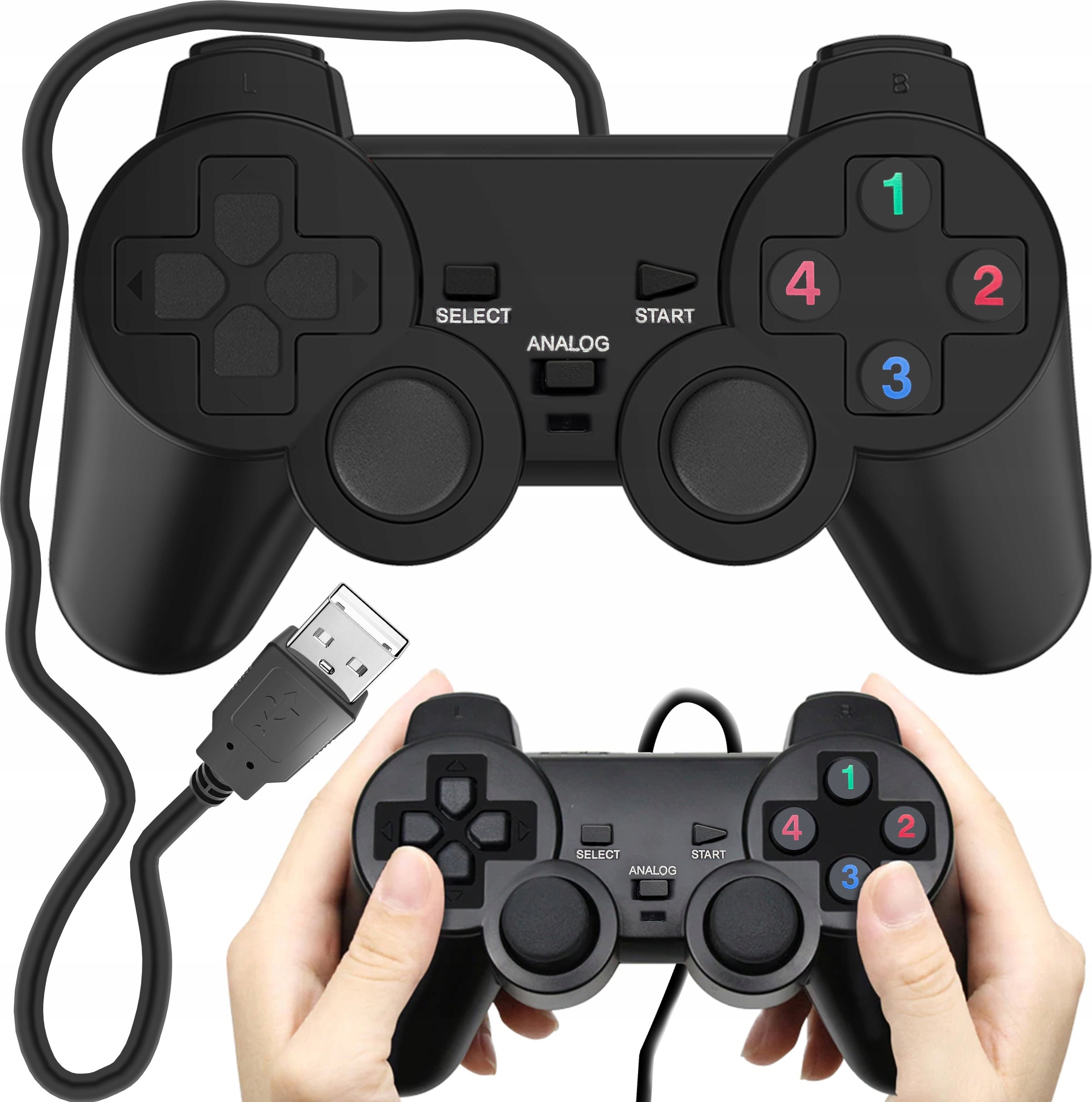 Pad Retoo GAMEPAD PAD do PS3 PC – Idealny kontroler do gier