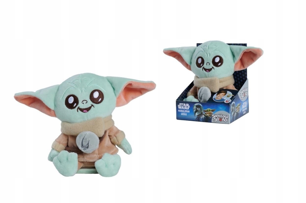 Wygodna maskotka przypinana na ramię