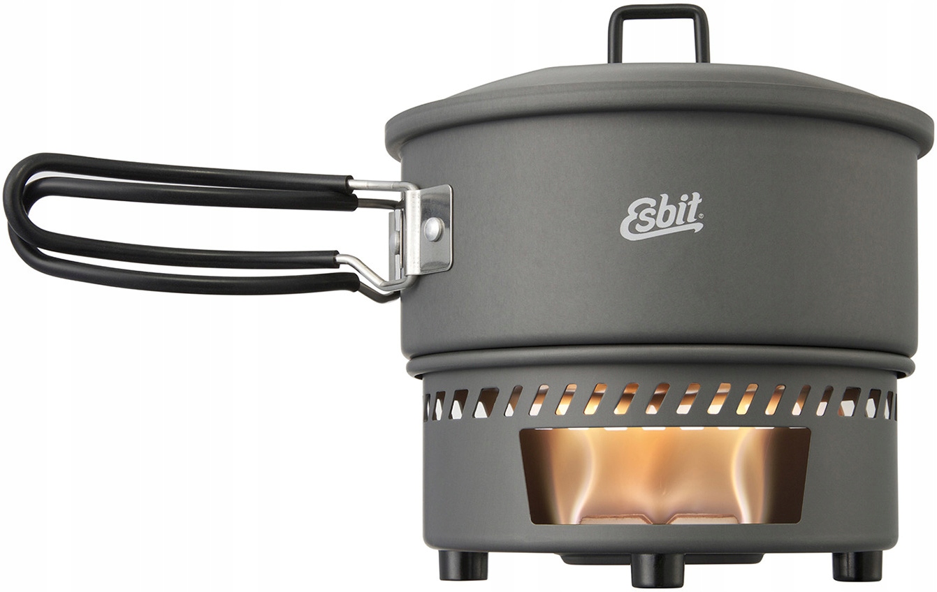 Zestaw Esbit Solid Fuel Cookset 1000 – Idealny towarzysz na każdą wyprawę