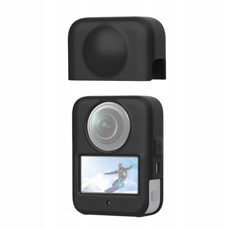 Etui Case Osłona Silikonowa Futerał + Dekielek na Obiektywy do DJI Osmo 360 – Ochrona i styl w jednym