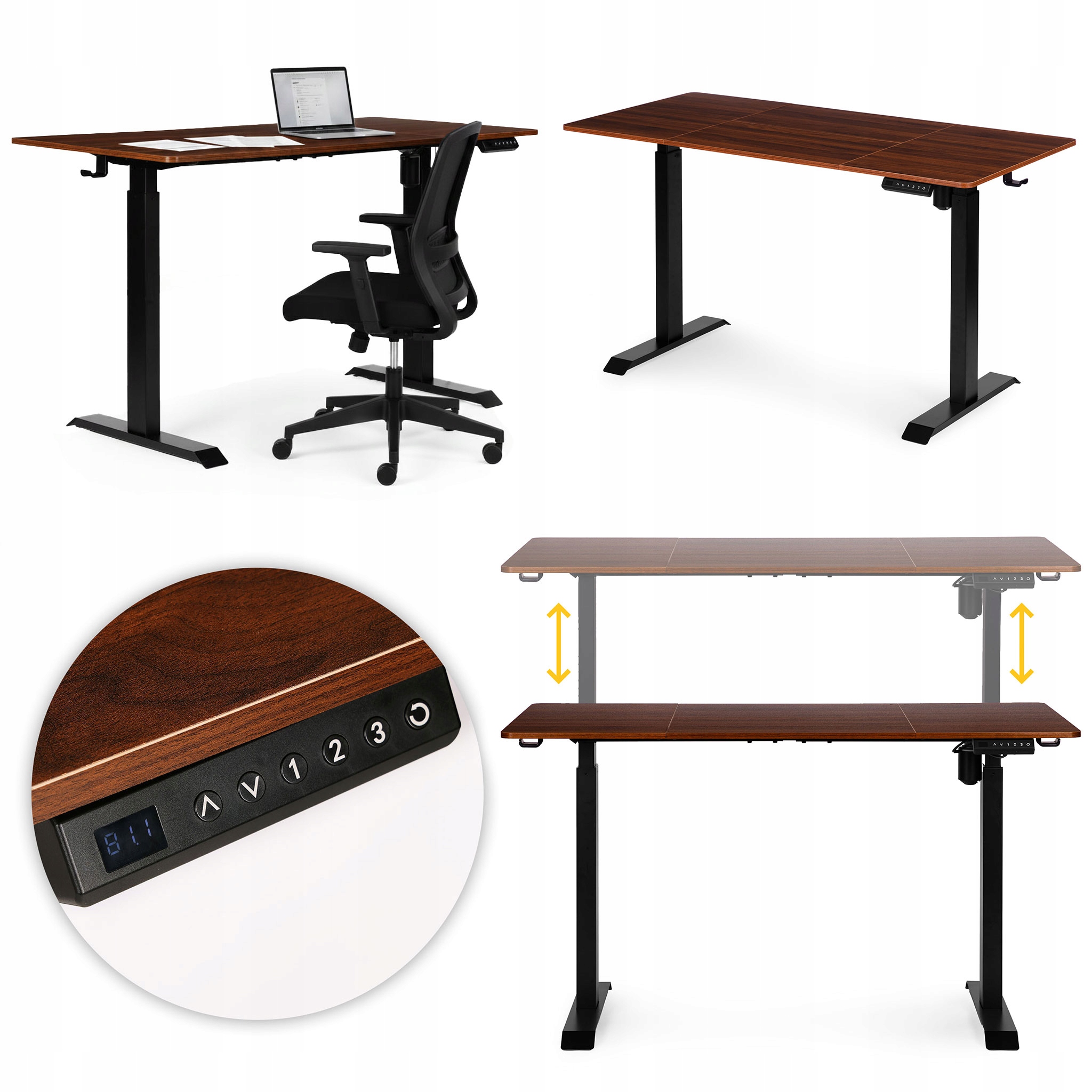 Płynna regulacja wysokości dla lepszej postawy