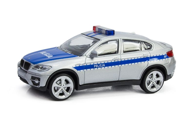 BMW X6 Policja 33700 Rastar 1:43 – Idealny model dla małych miłośników motoryzacji