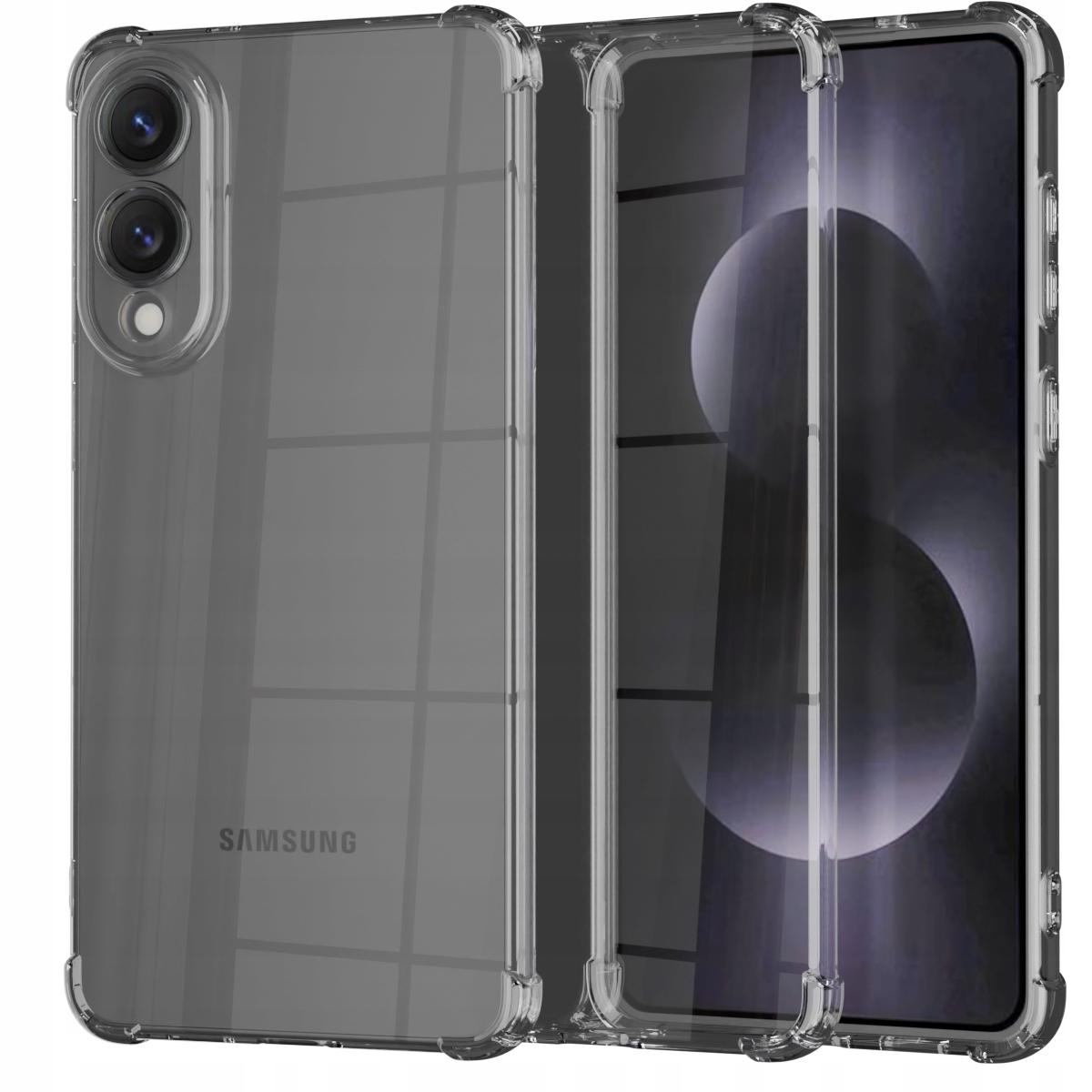 Etui Supero do Samsung Galaxy S25 Edge – Przezroczysta ochrona dla Twojego telefonu