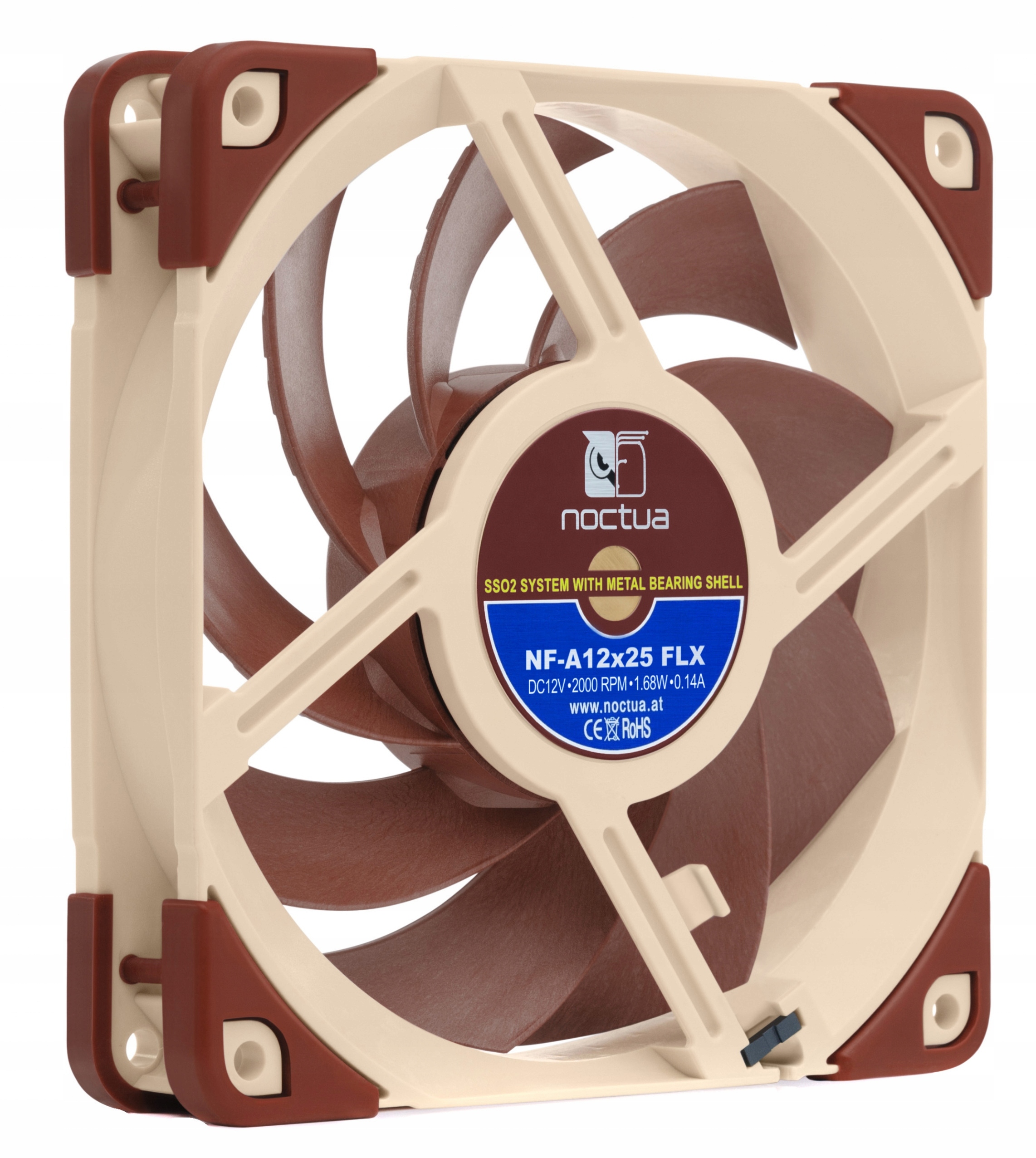 Wentylator Noctua NF-A12x25 FLX – Ciche i wydajne chłodzenie