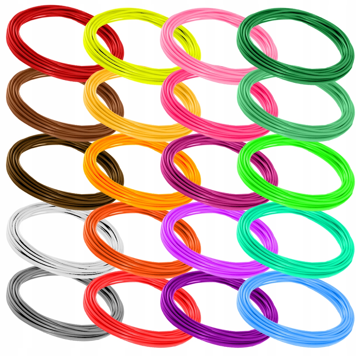 Zestaw 23 Kolorów dla Młodych Artystów