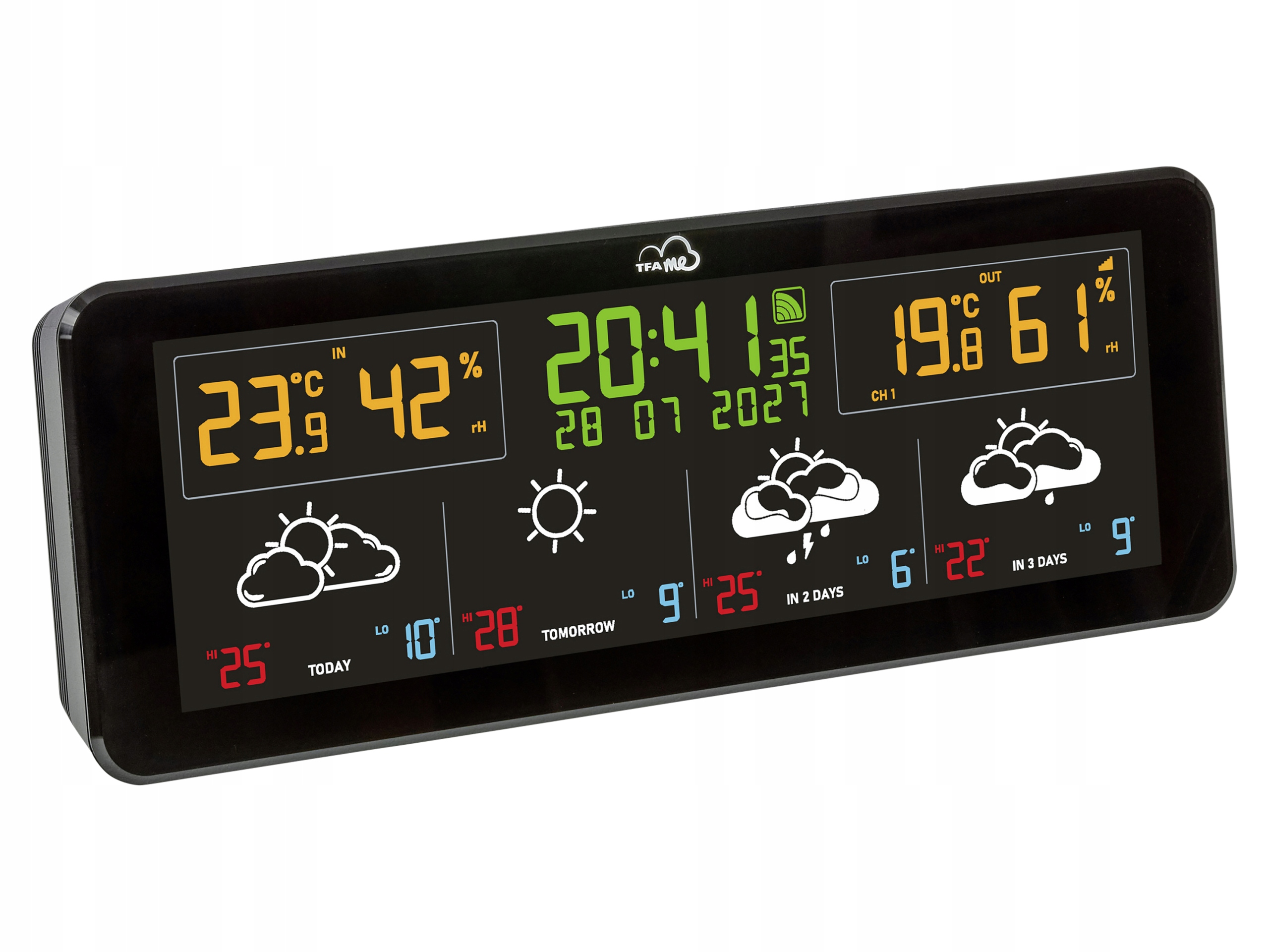 Nowoczesny kolorowy wyświetlacz – Informacje w zasięgu ręki