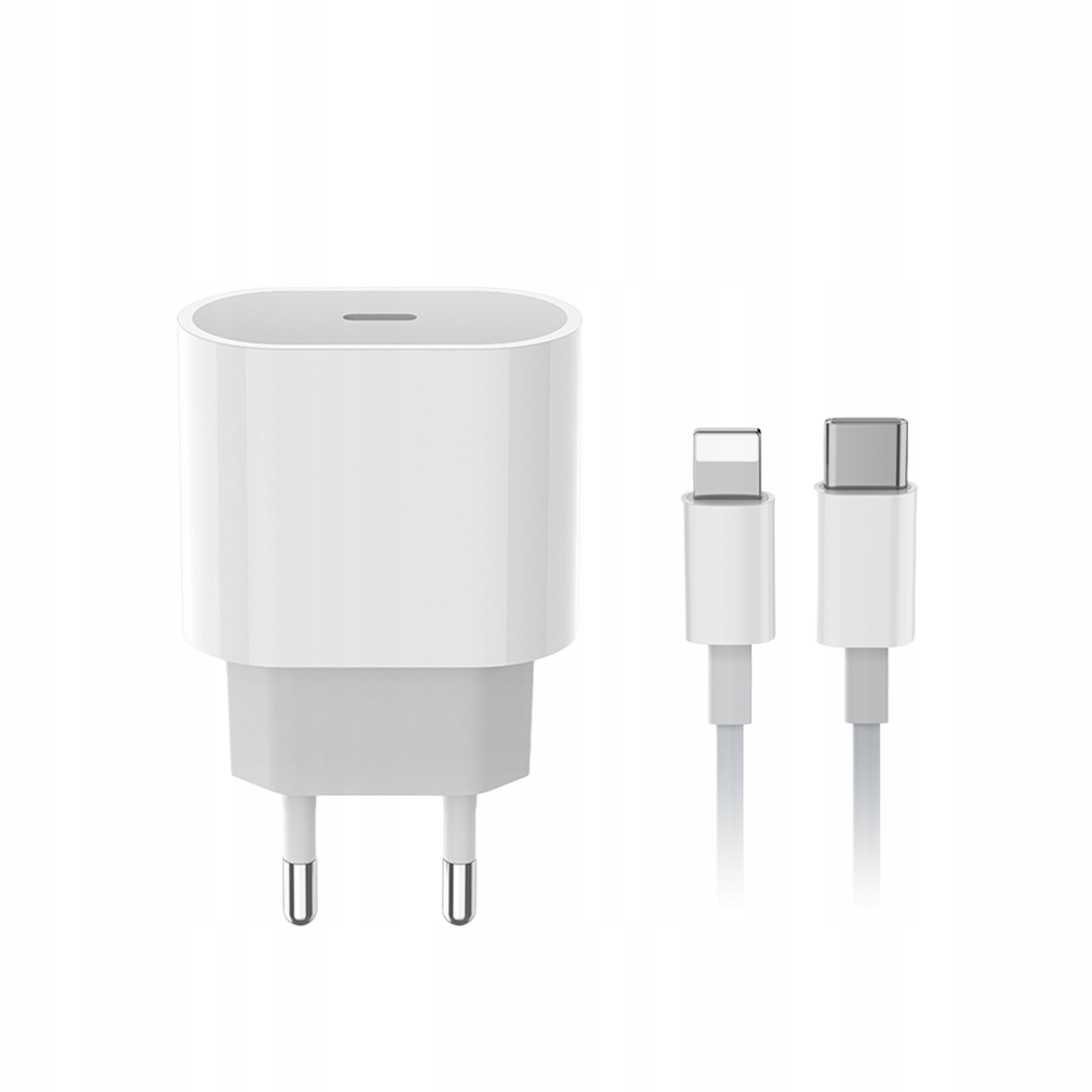 Ładowarka sieciowa 20W + Kabel USB C / Lightning PD20W – Szybkie ładowanie dla urządzeń Apple