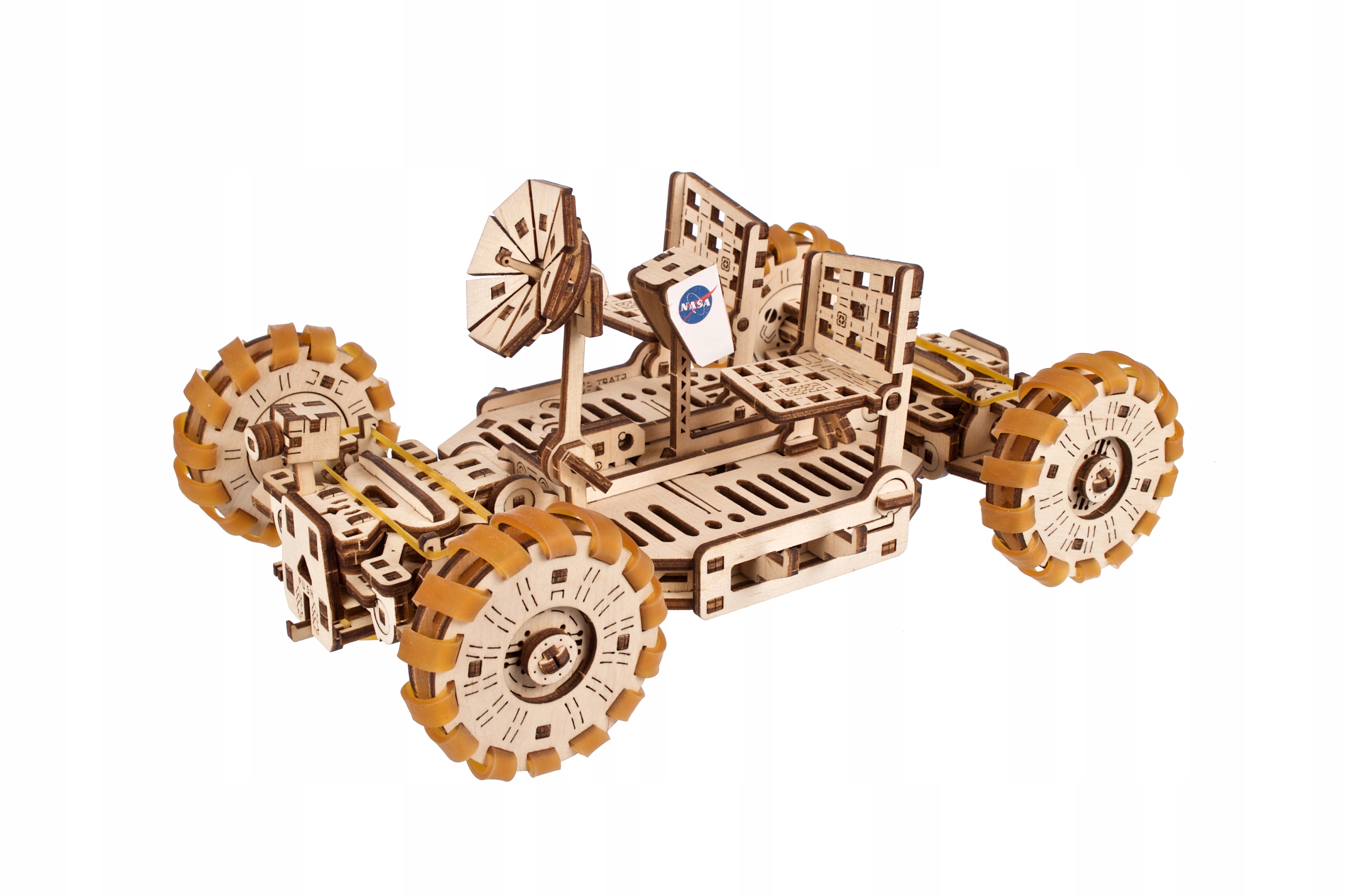 Puzzle 3D Model drewniany Łazik Księżycowy – Odkryj kosmiczne przygody