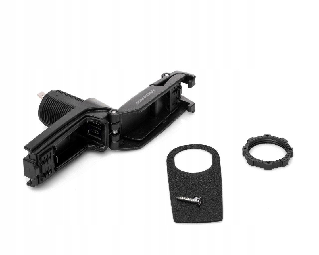 Kompaktowy design z pokrywą typu „kliknij i zablokuj” – Łatwe użytkowanie