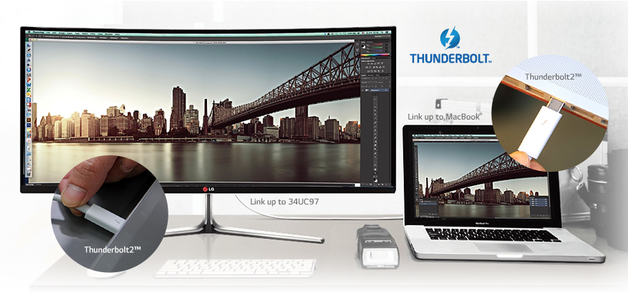 Kompatybilny z komputerami Mac / interfejs Thunderbolt
