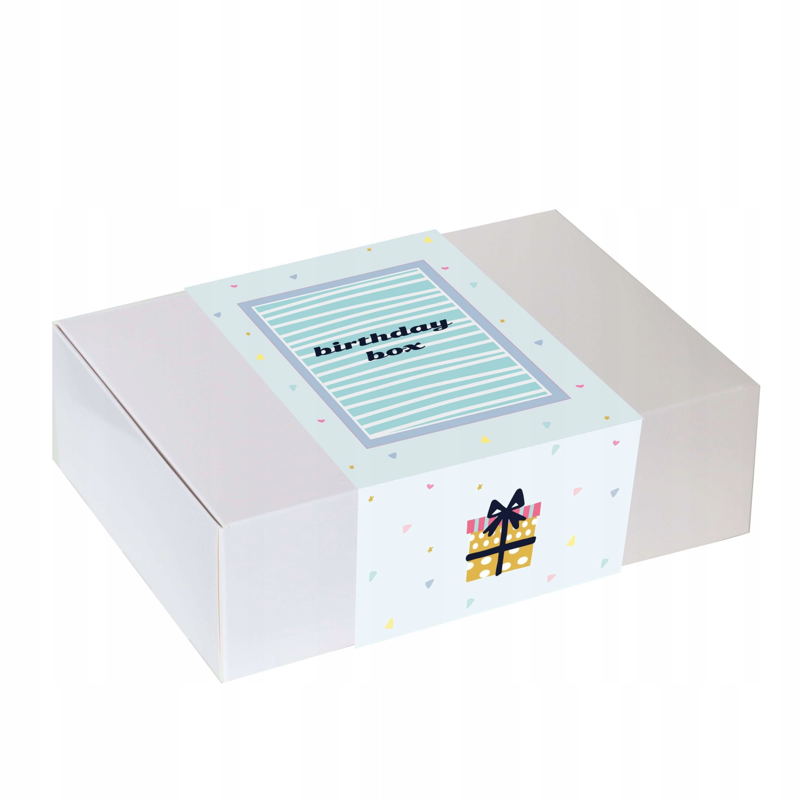 BOX na URODZINY herbaty + świeca sojowa akcesoria Technika wykonania inny