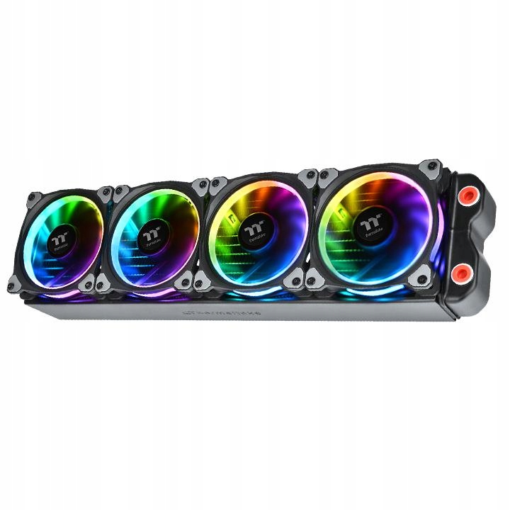 Wentylator Thermaltake Riing Plus 12 LED RGB 3-pack + Hub (CL-F053-PL12SW-A) – Wydajność i styl w jednym