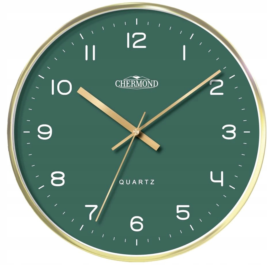 Zegar ścienny Chermond 1114.005 – Elegancja w złotym wydaniu
