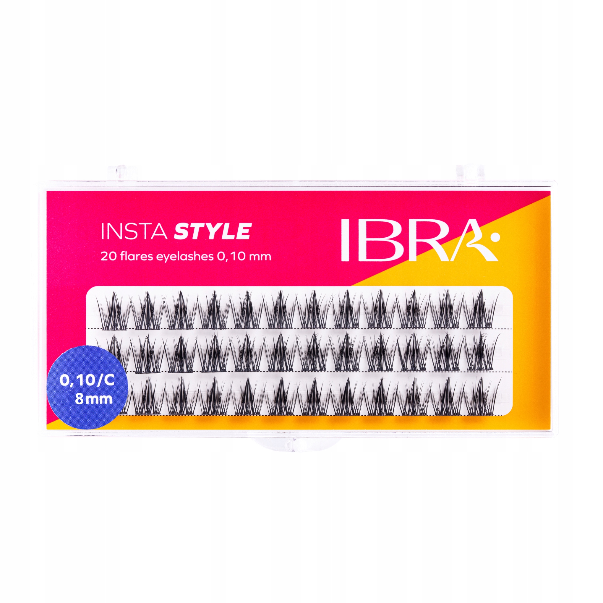 Kępki rzęs Ibra Insta Style 8mm – Nowoczesny efekt w kilka chwil