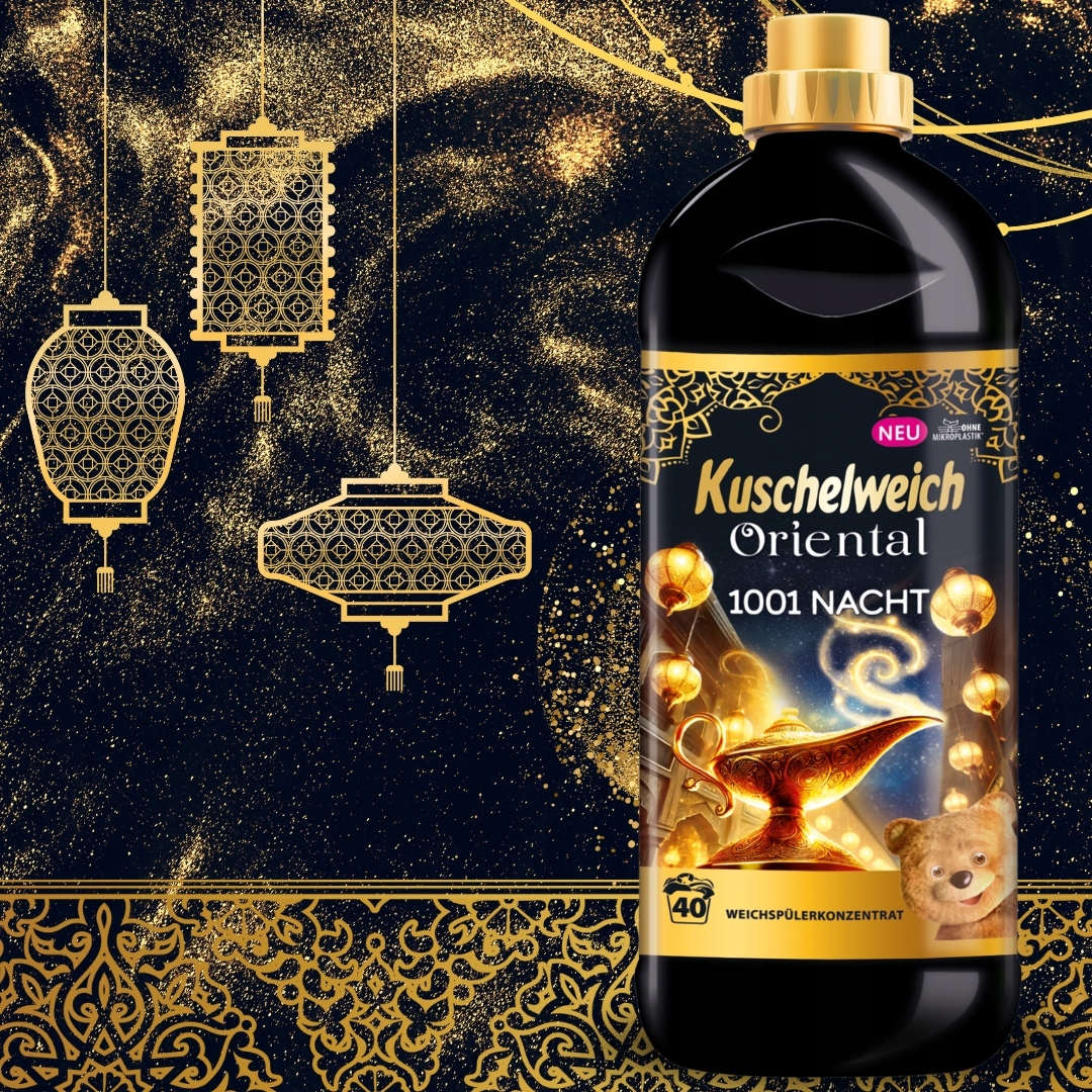 Kuschelweich 1L Oriental Płyn do Płukania 1001 Nocy – Magia Orientu w Twoim Praniu