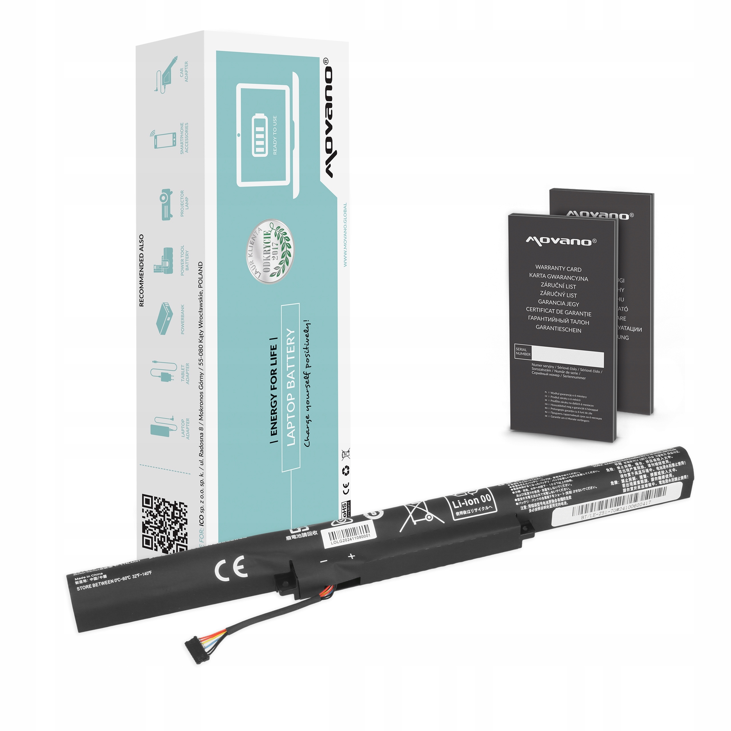 Bateria Movano do Lenovo IdeaPad Z51-70, 500-15ISK – Wydajność i niezawodność