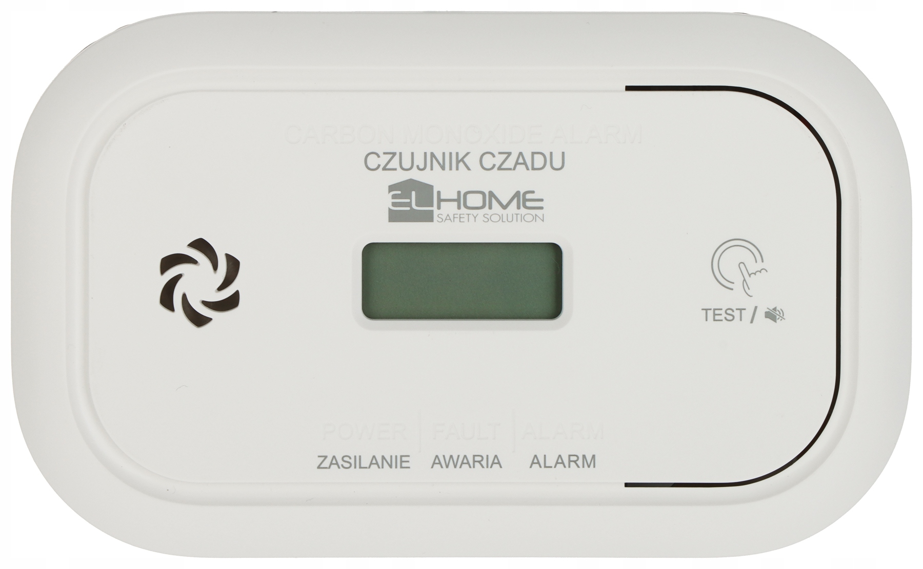 Wyświetlacz LCD – łatwe odczytywanie stężenia CO