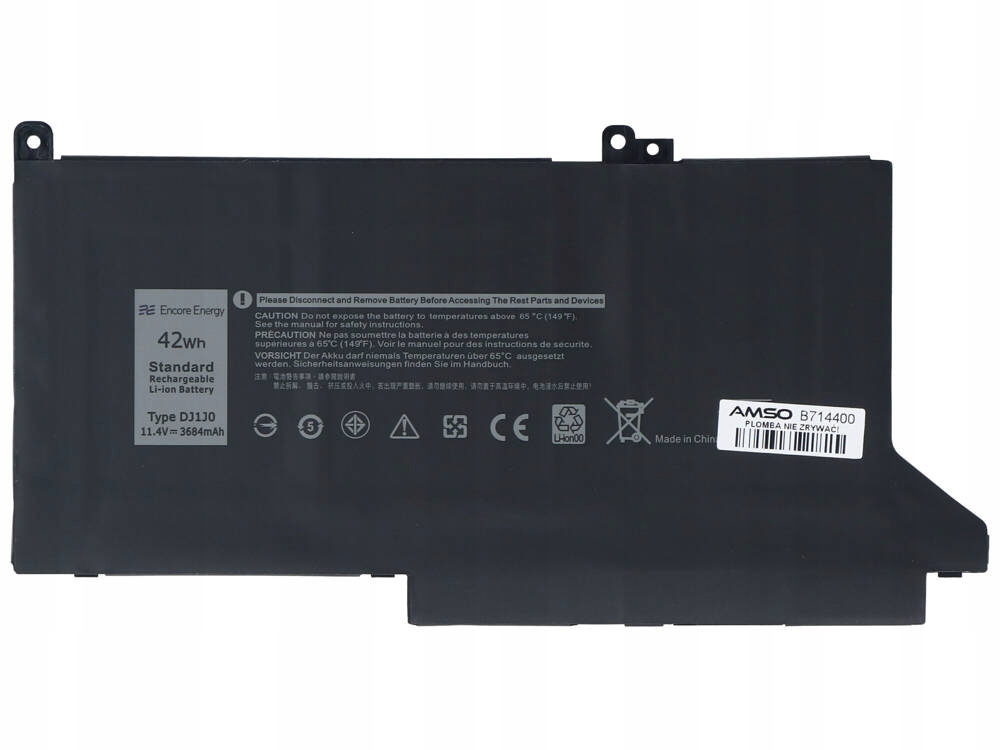 Pojemność 3684 mAh – Więcej energii na dłużej