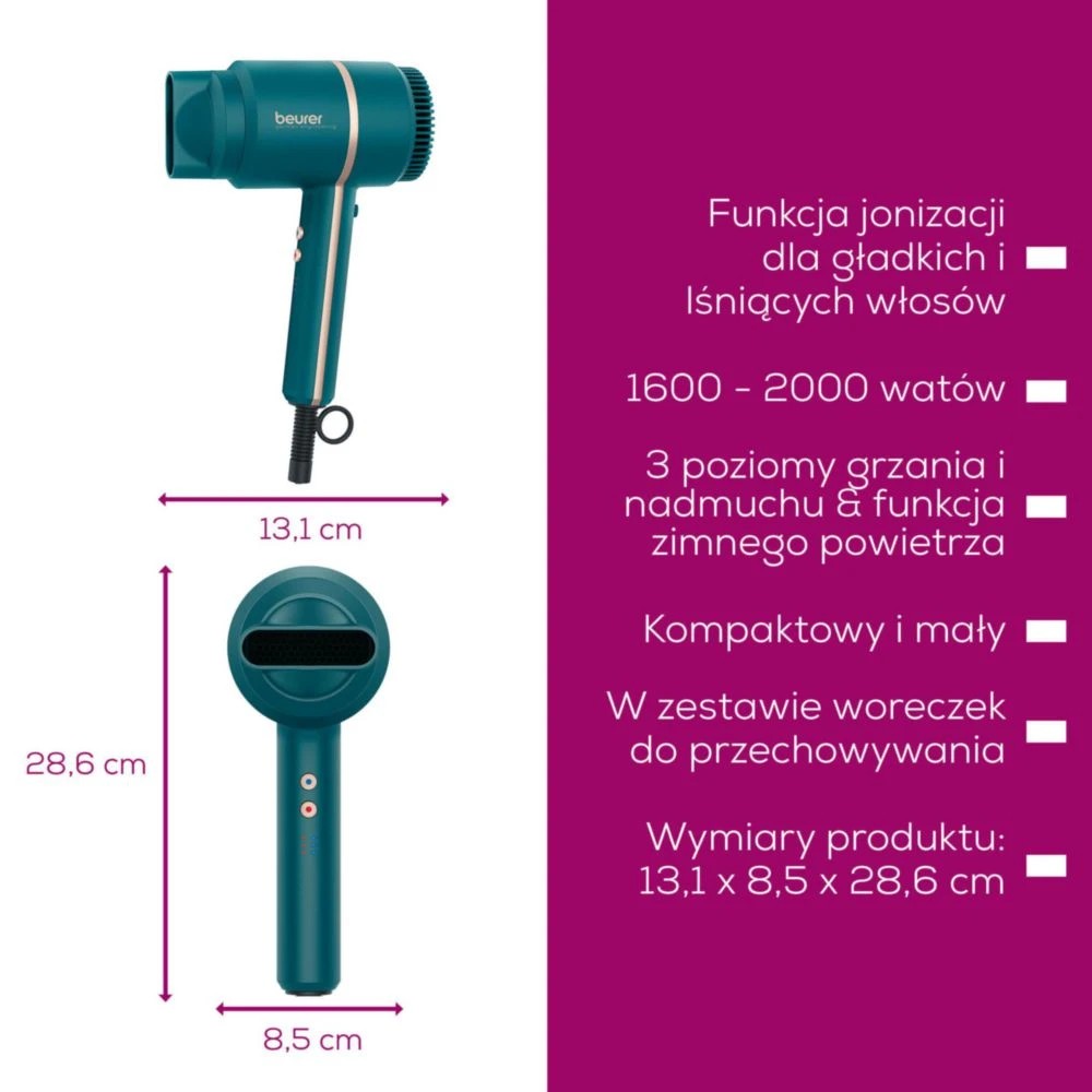 Ustawienia temperatury i prędkości nawiewu – Dostosuj do swoich potrzeb