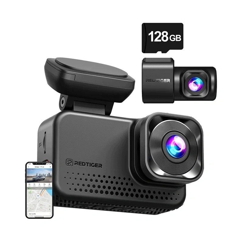 Kamera Samochodowa REDTIGER VC70 Wi-Fi 4K + 2.5K 128GB – Twoje bezpieczeństwo na drodze