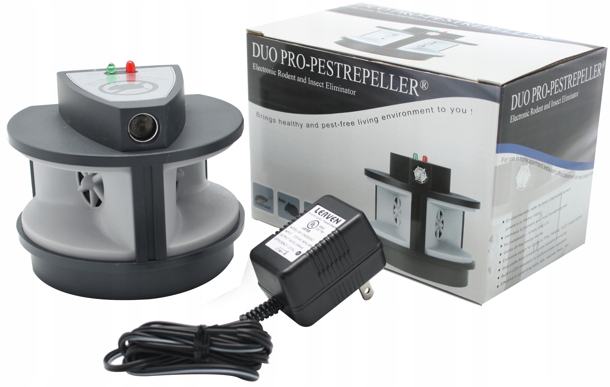 Szeroki zasięg działania – aż 550 m²