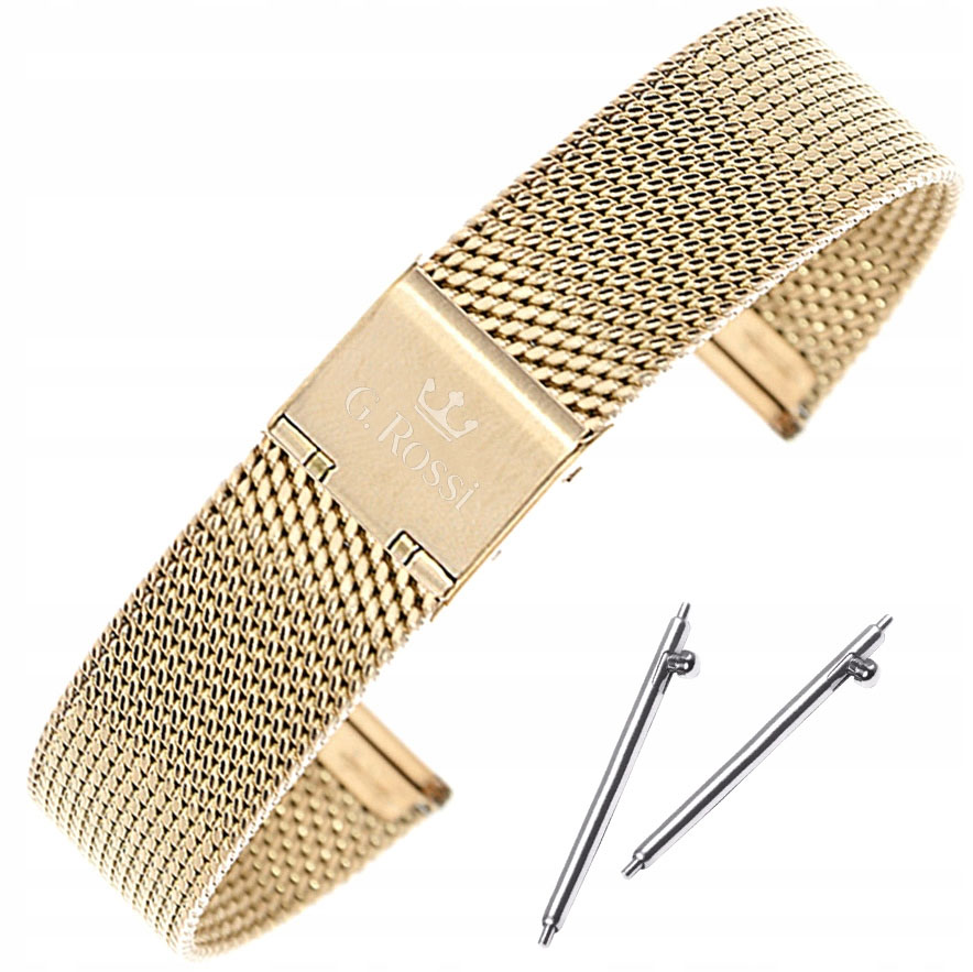 Bransoleta mesh 18 mm złota – Elegancja i styl na każdą okazję