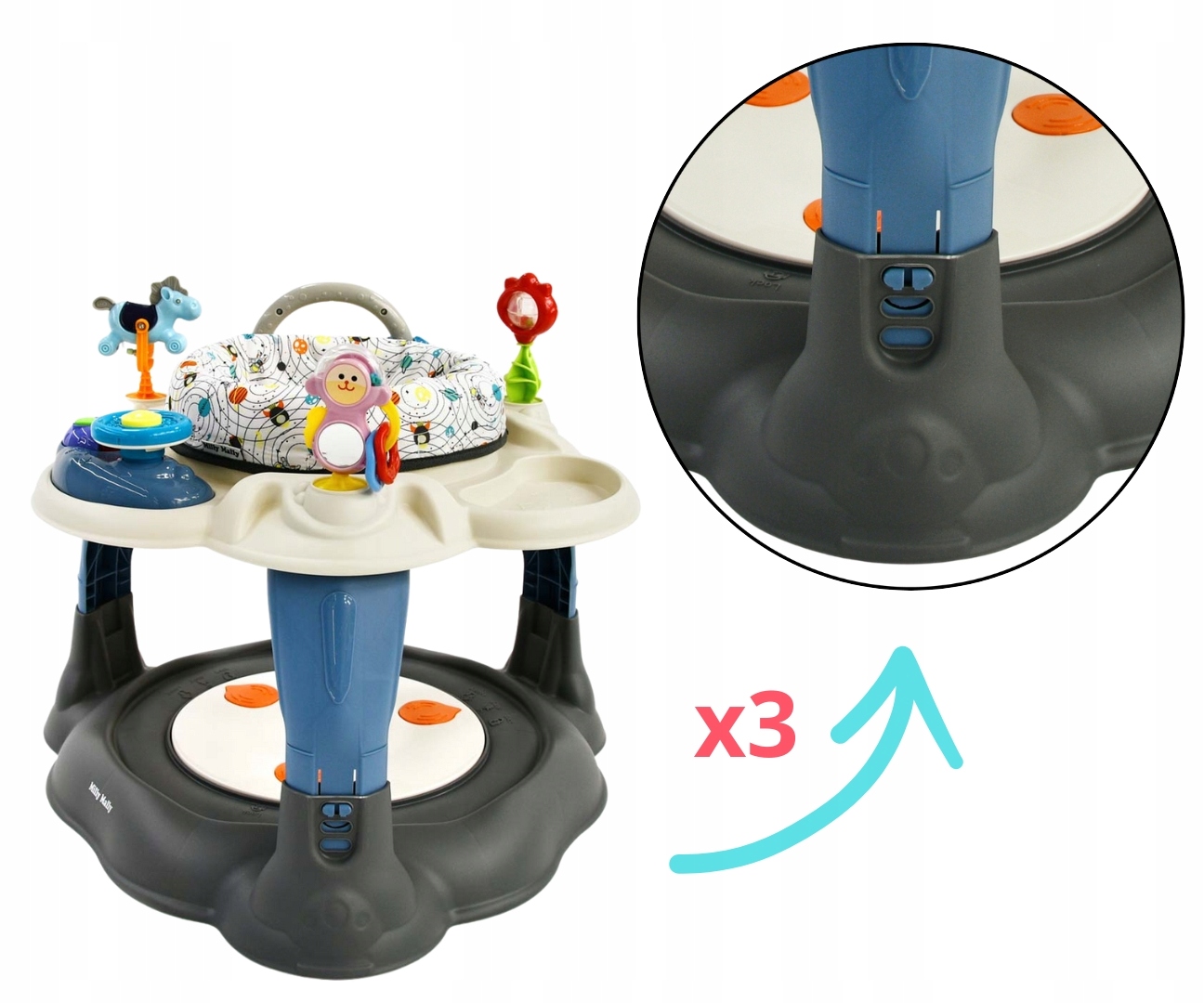 Regulacja wysokości i stabilność produktu