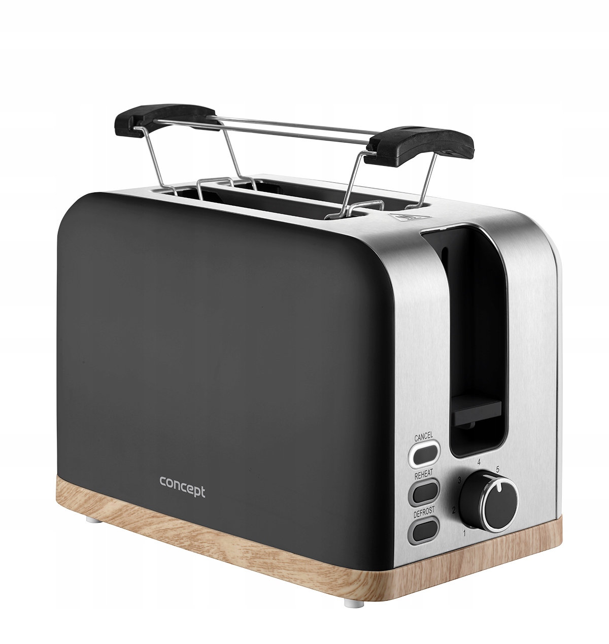 Toster Elwood czarny TE2016 – Idealny do Twojej kuchni