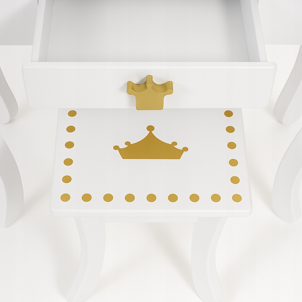 Funkcjonalne lustro w klasycznej ramie