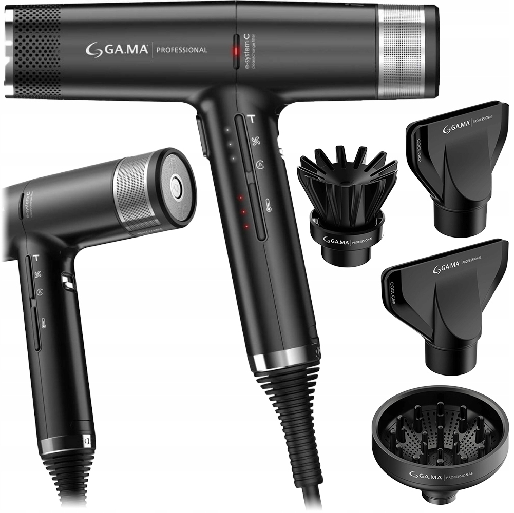 Suszarka do włosów GA.MA PH6080.BK IQ3 PERFETTO – Profesjonalne suszenie na najwyższym poziomie