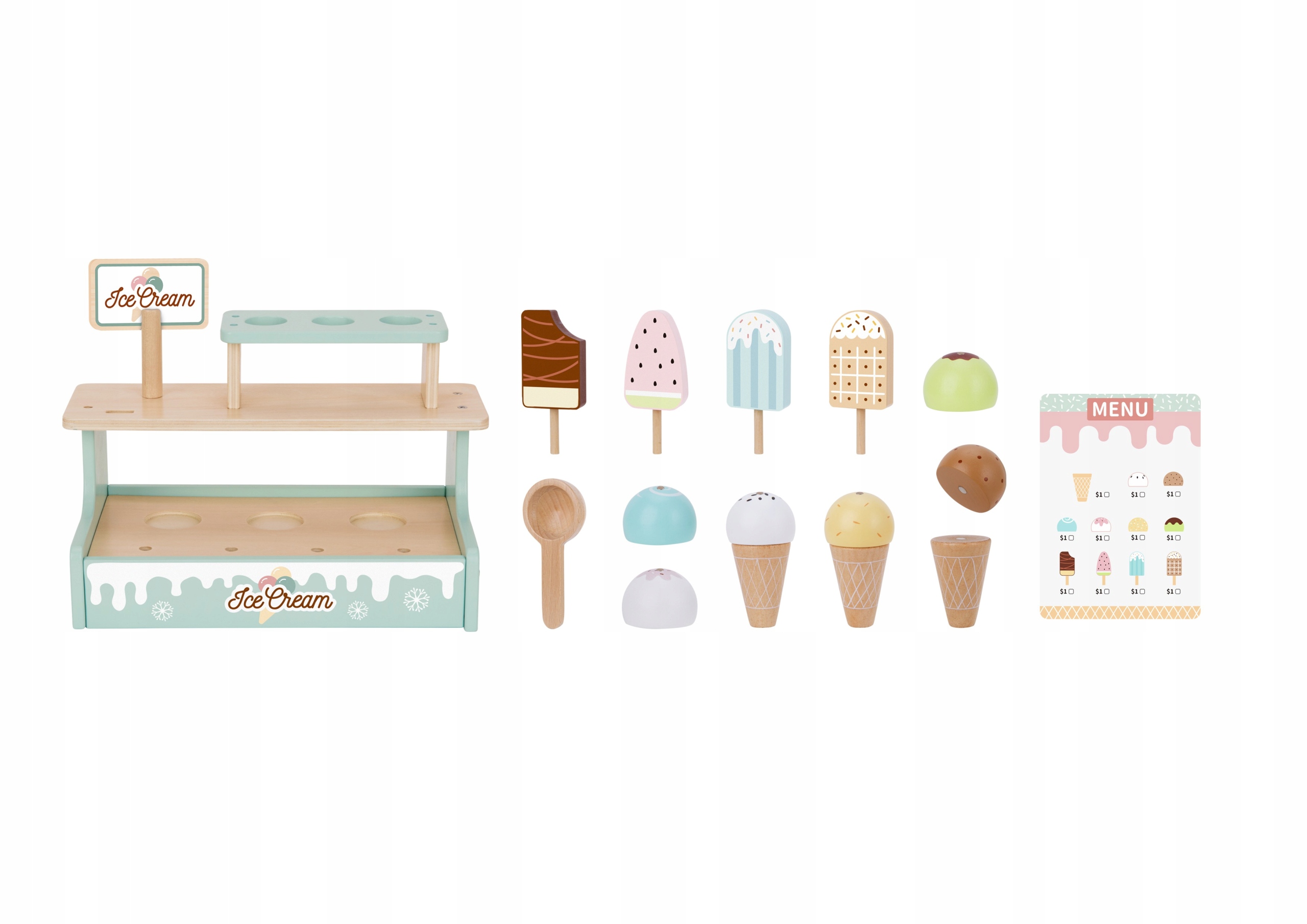 Zestaw do zabawy w lodziarnię – Co zawiera?