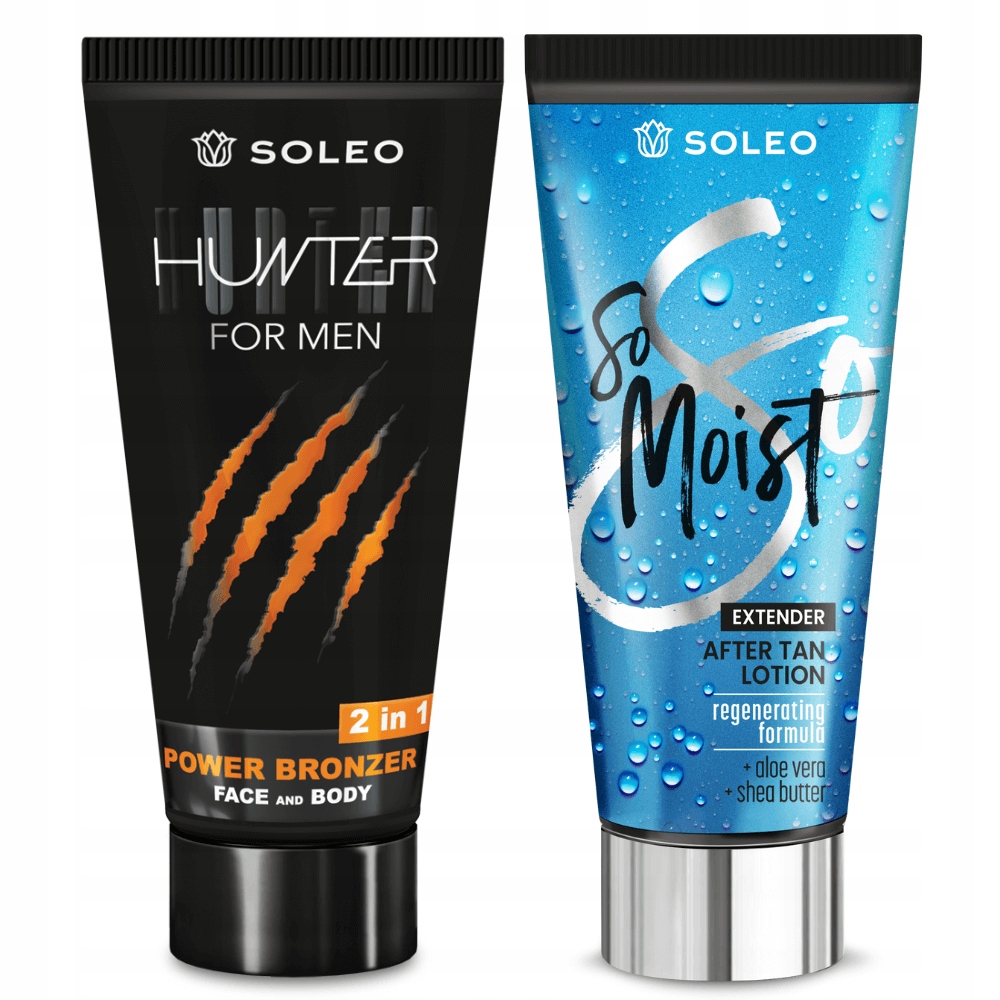 SOLEO HUNTER 150ml – Bronzer dla mężczyzn i balsam po opalaniu
