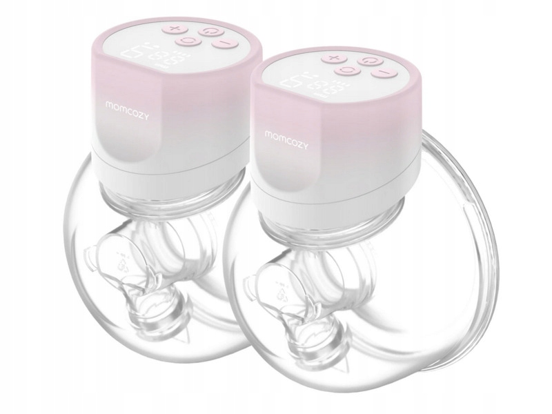 Laktator elektryczny Momcozy S12 Pro Podwójny Różowy – Idealny wybór dla mam