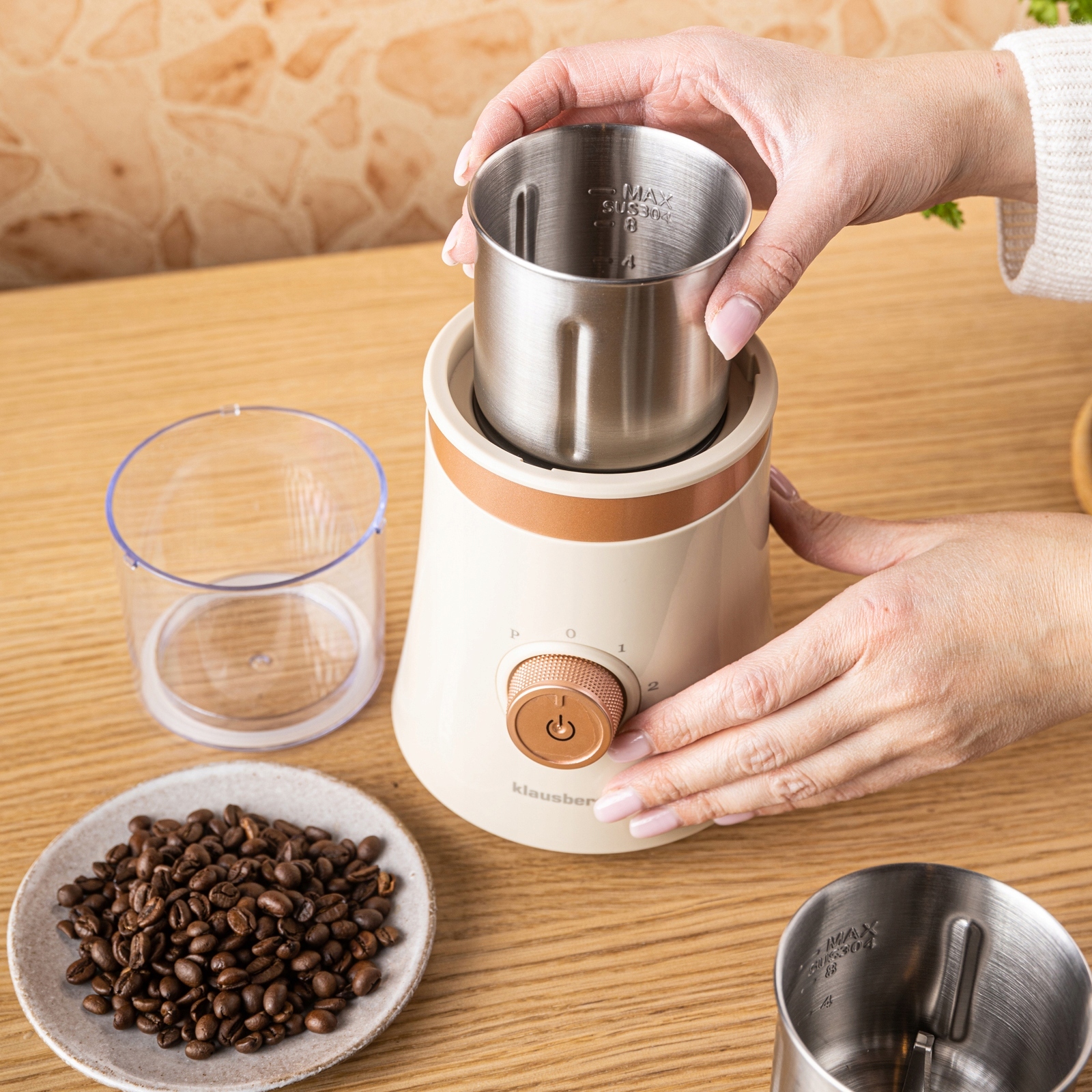 Wydajność i moc – 200 W dla szybkiego mielenia